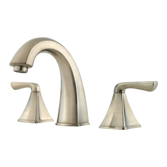 Pfister Selia F-049-SL Quick Installation Manual