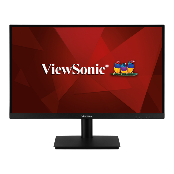 ViewSonic VX2406-P-mhd Manuals