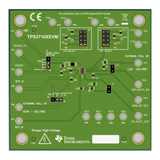 Texas Instruments TPS3710X User Manual