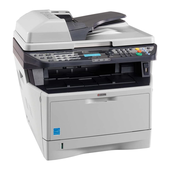 Kyocera FS-1128MFP Fax Manual