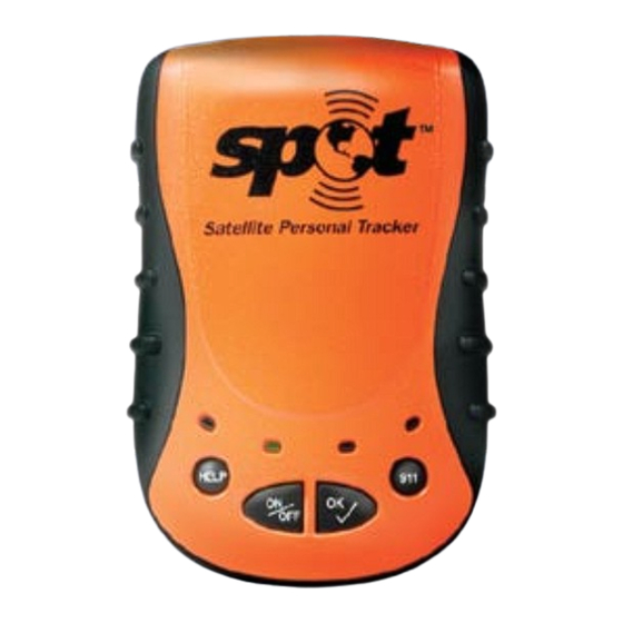 SPOT Satellite Messenger User Manual