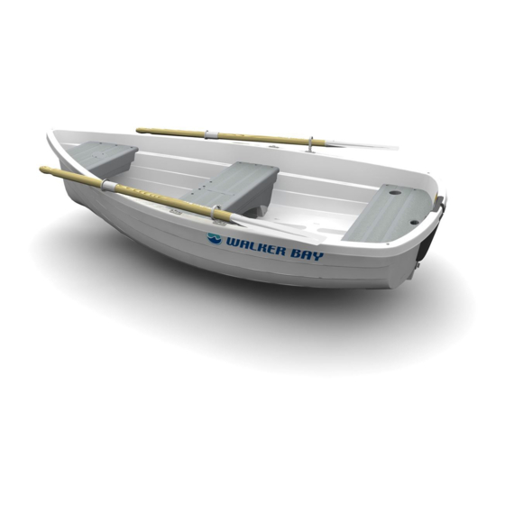 Walker Bay WB 10F Owner's Safety Manual & Assembly Instructions