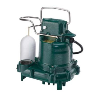 Zoeller 49 Series Installation Instructions Manual
