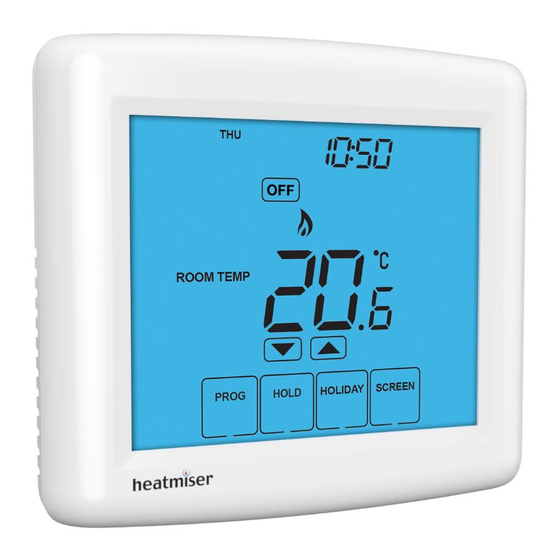 Heatmiser PRT-ETS Operating Instructions Manual