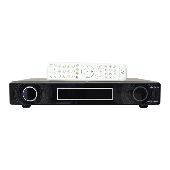 Vu+ Duo User Manual