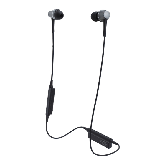 Audio Technica ATH-CKR75BT Quick Start Manual