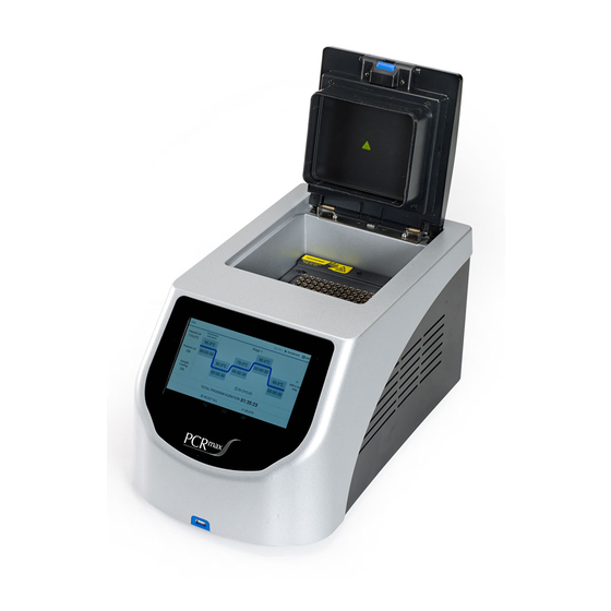 Cole Parmer PCRmax Alpha Cycler 1 Operation Manual