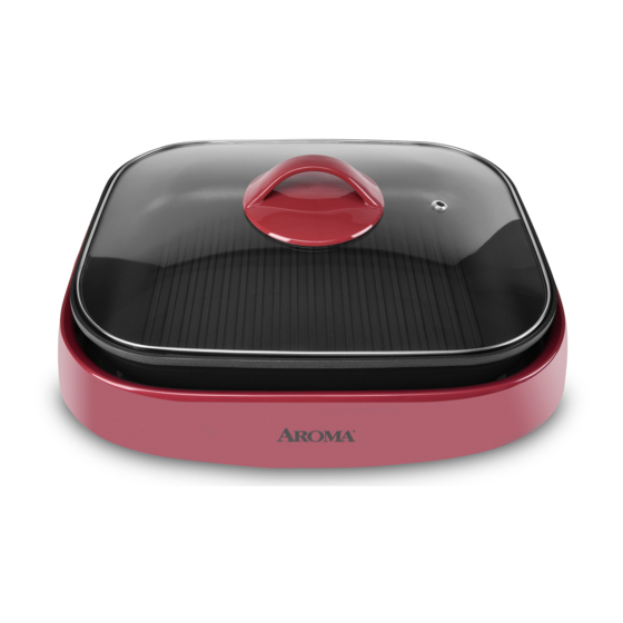 Aroma Grillet ASP-266R Instruction Manual