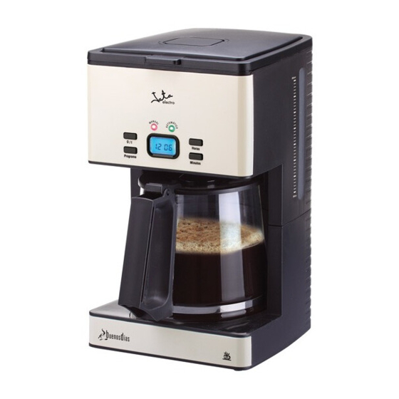 Jata electro CA580 Coffee Maker Manuals