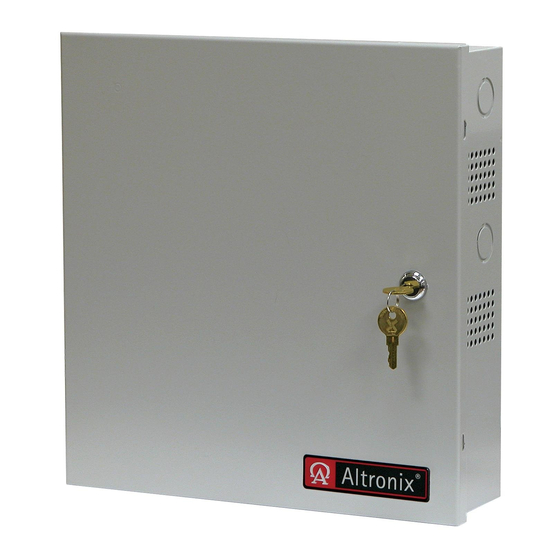 Altronix SMP5CTX Series Installation Manual