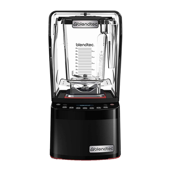 Blendtec NITRO Blending Systems 2.0 Quick Start Manual