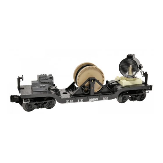 Lionel Extension Searchlight Car Quick Start Manual
