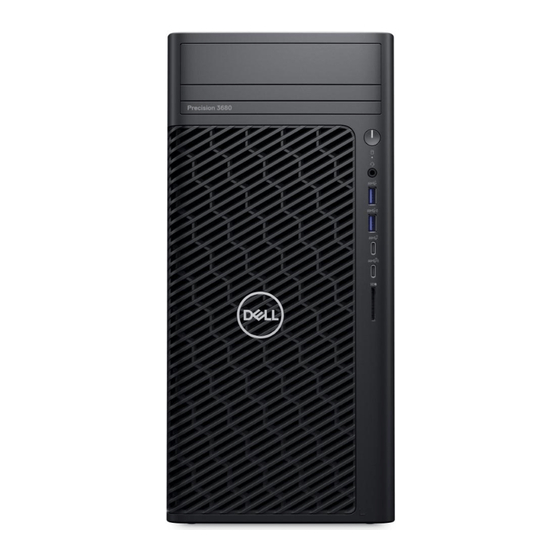 Dell Precision 3680 Tower Manuals