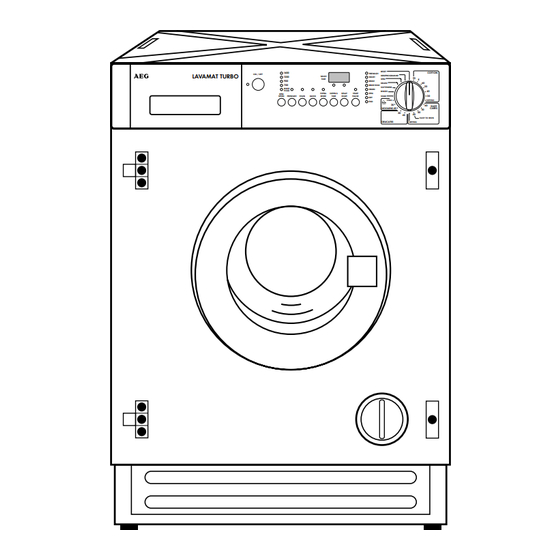 AEG LAVAMAT 14700 VIT TURBO Instruction Booklet
