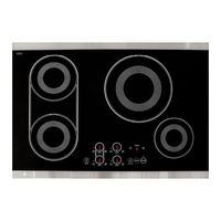 LG LCE30845 - 30in Induction Cooktop User's Manual & Installation Instructions