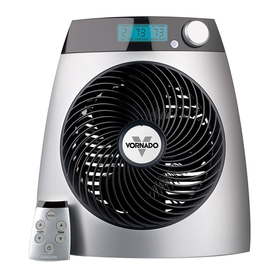 Vornado iControl Digital Vortex Heat Owner's Manual