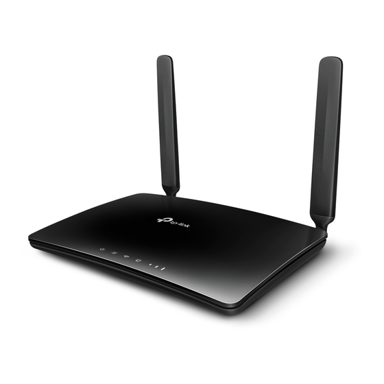 TP-Link TL-MR6400 User Manual