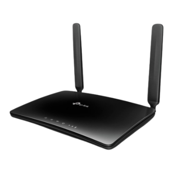 TP-Link TL-MR6400 Quick Installation Manual