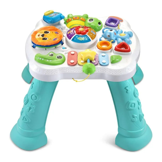 VTech Touch & Explore Activity Table 5408 Information Manual