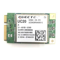Quectel UC20 GNSS At Command Manual