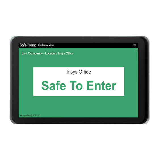 IriSys SafeCount IWC6254 Installation Manual