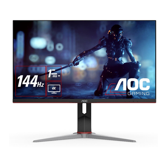 AOC U28G2X/D User Manual