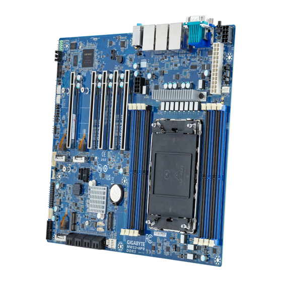 Gigabyte MW53-HP0 User Manual