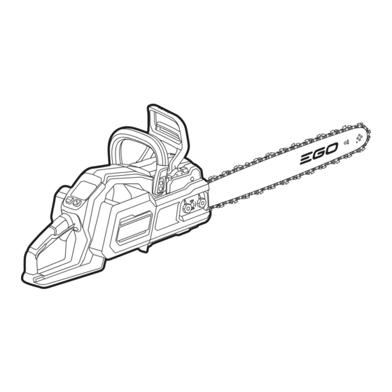 Ego Power+ CS2000E Original Instructions Manual