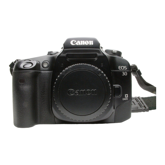 Canon EOS 30/DATE Manuals