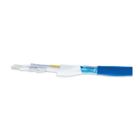 Extron electronics Two Conductor MHR - Mini High Resolution S-Video Cable MHR-2 Series Specification Sheet
