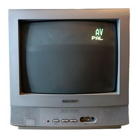 Sharp 14D2-G Service Manual