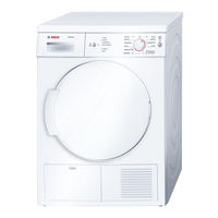 Bosch WTE84106GB Installation Instructions, Instructions for Use, Programme Table User Manual