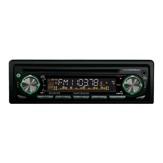 SoundMax SM-CDM1038 Instruction Manual