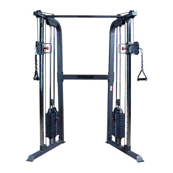 Body Solid PowerLine PFT100 Owner's Manual