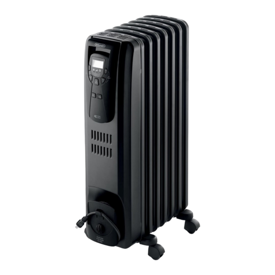 DeLonghi EW7507EBM Quick Start Manual