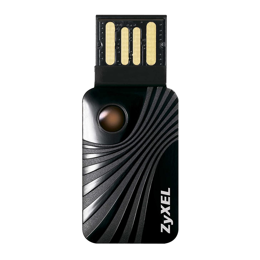 Zyxel NWD2105 Quick Start Guide