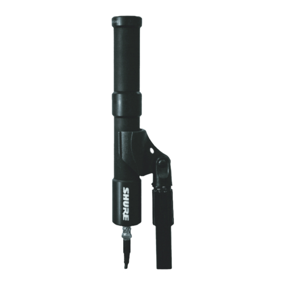 Shure UA860WB User Manual