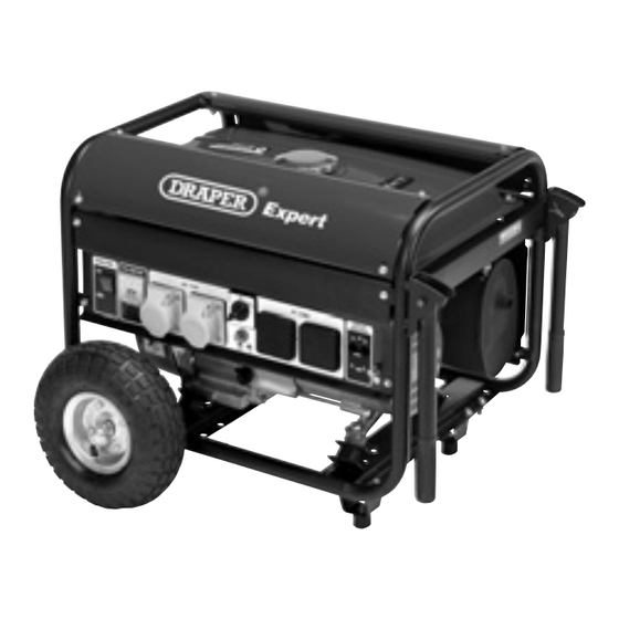 User Manuals: Draper PG25W Petrol Inverter Generator