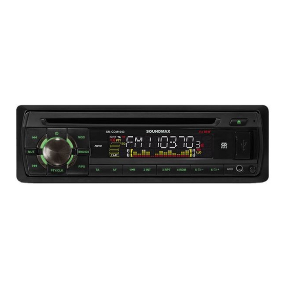 SoundMax SM-CDM1043 Instruction Manual