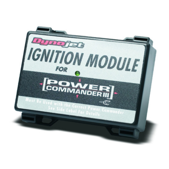 Dynojet Power Commander III USB Ignition Module Installation Instructions