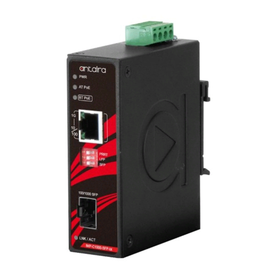ANTAIRA IMP-C1000-SFP-bt Series User Manual