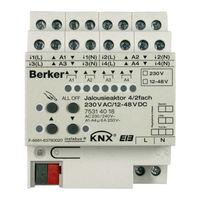 Berker 7531 40 18 Operating Instructions Manual