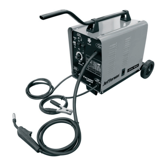 User Manuals: Jefferson JEFMIG151-A Gas MIG Welder
