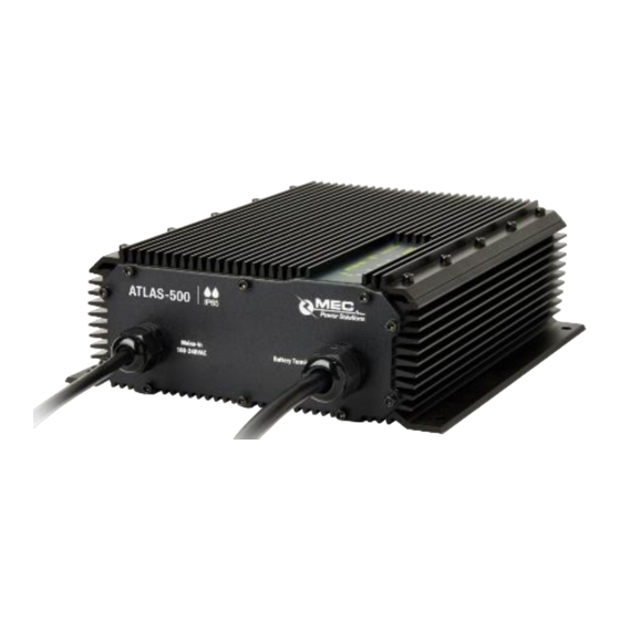 Mec ATLAS-500 Series Instruction Manual