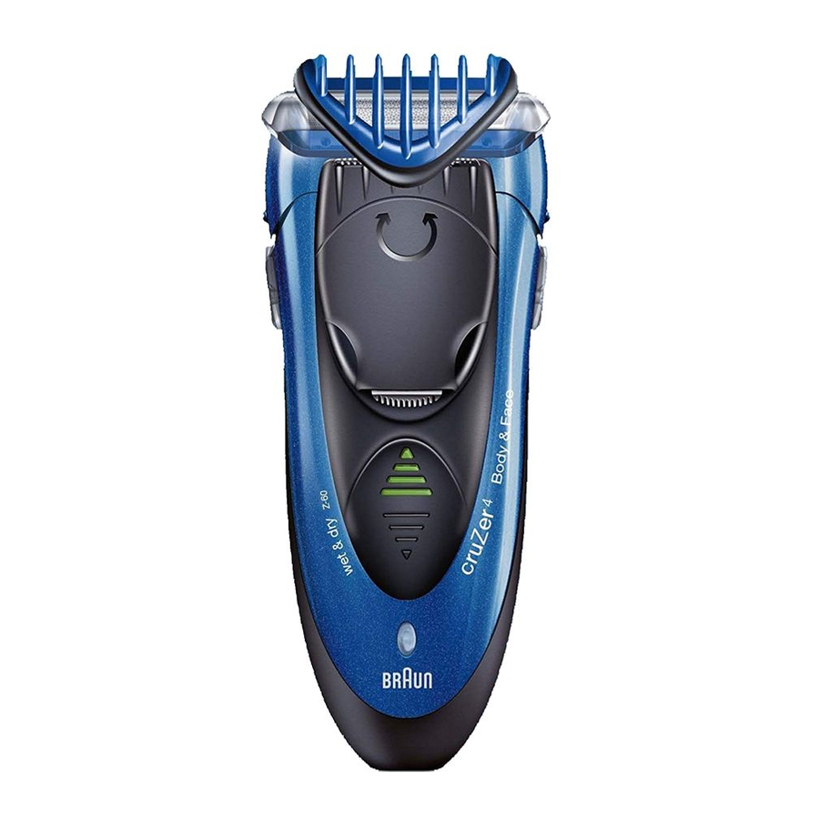 Braun CruZer4 Z60 Manual