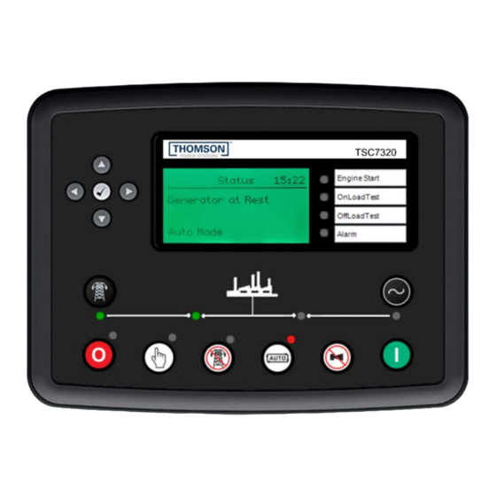 THOMSON TSC 7320 Installation, Operating & Service Manual