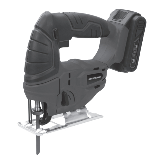 User Manuals: Silverline 947242 Cordless Jigsaw
