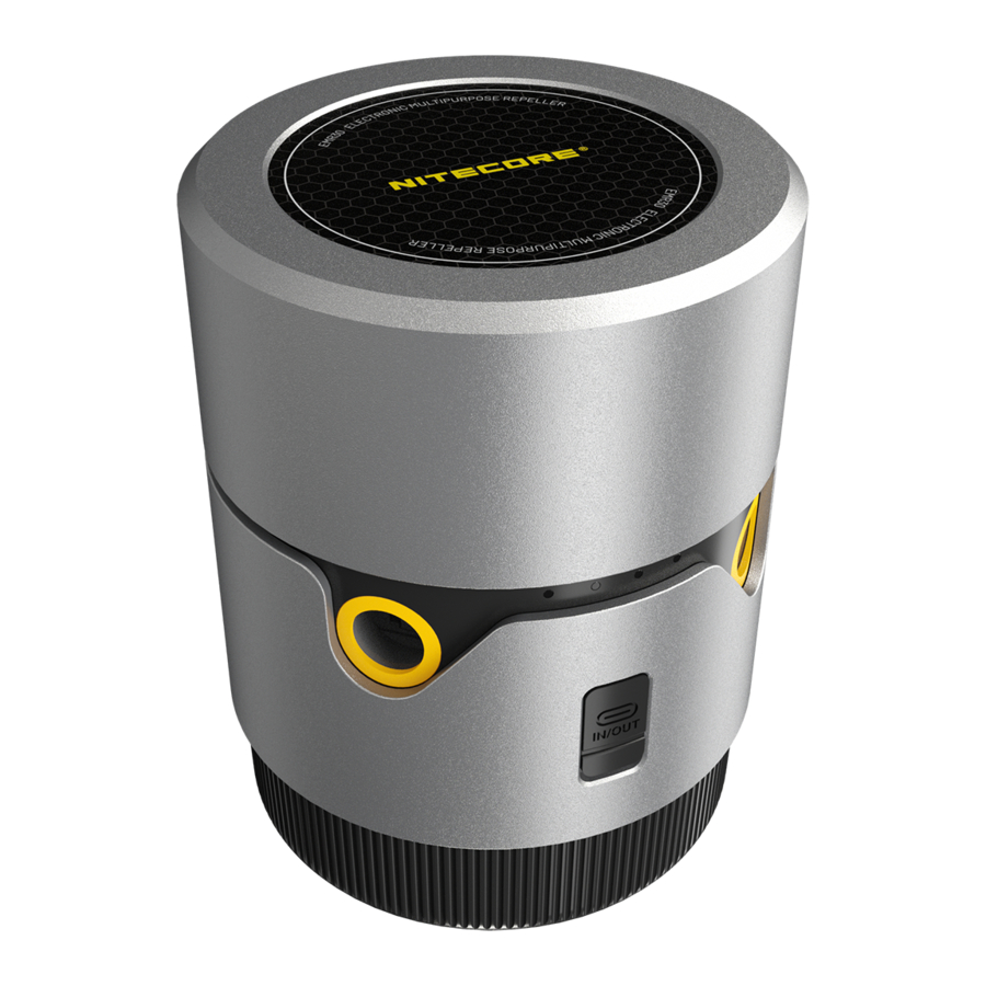 Nitecore EMR30 - Portable Electronic Multipurpose Repeller Manual