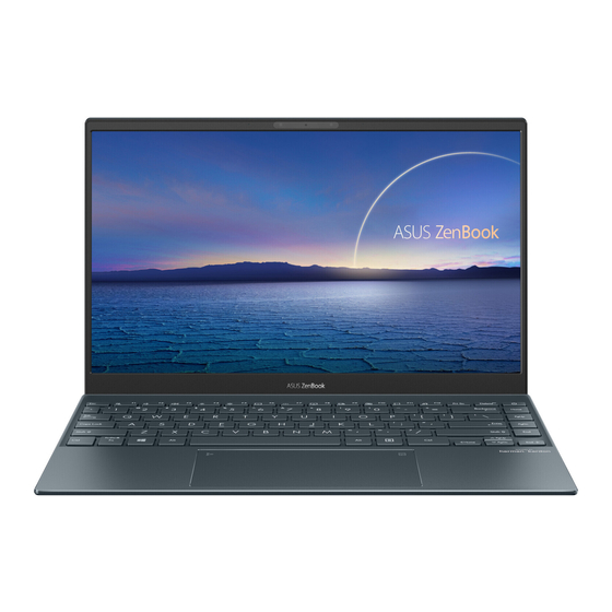 Asus UX325 E-Manual