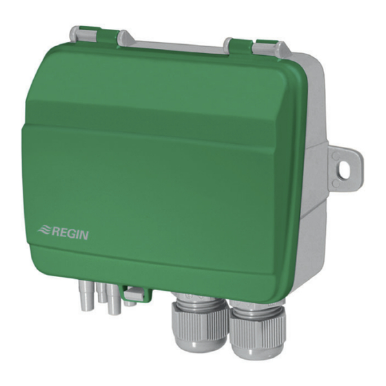 Regin Presigo PDT C Series Instructions Manual